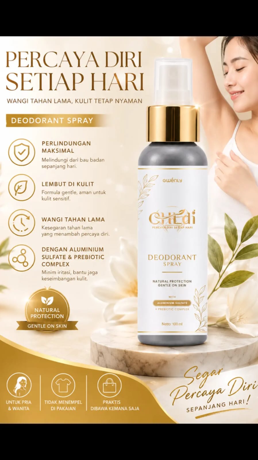 Produk deodorant CHLdi